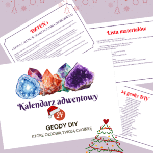 Kalendarz Adwentowy - GEODY DIY