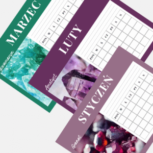 Kalendarz uniwersalny - MINERAŁY